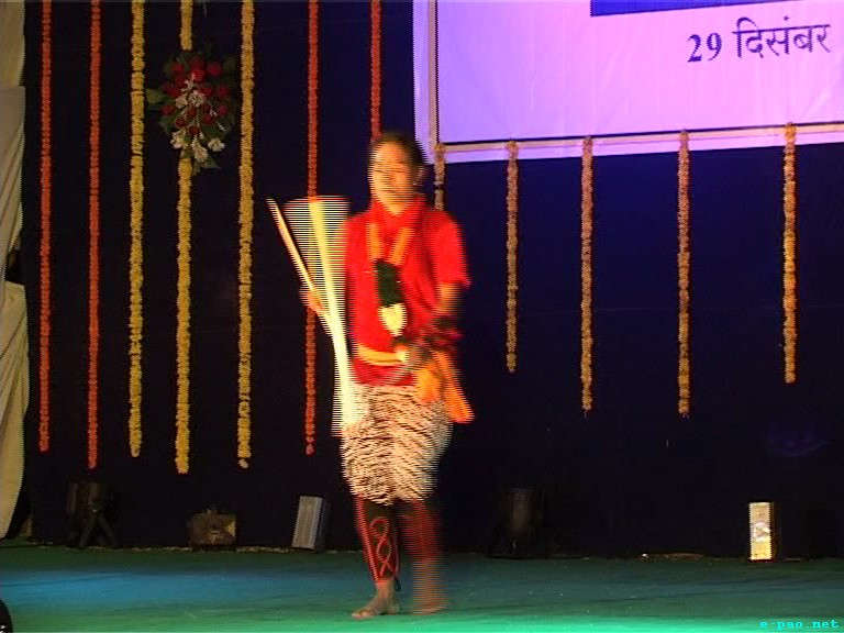Manipuri Cultural Dance on 11th Foundation Day of Mahatma Gandhi International Hindi University, Wardha :: 29th December 2011