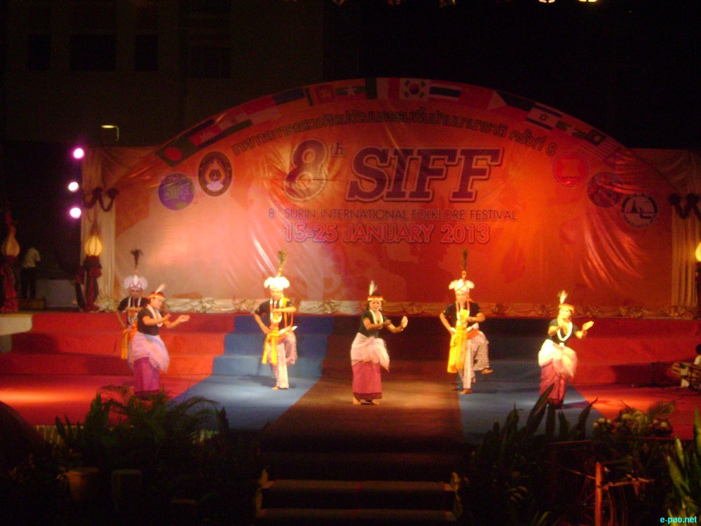 Thougal Jagoi from Manipur at 8th Surin International Folklore Festival 2013 at Surin, Thailand :: January 16 2013