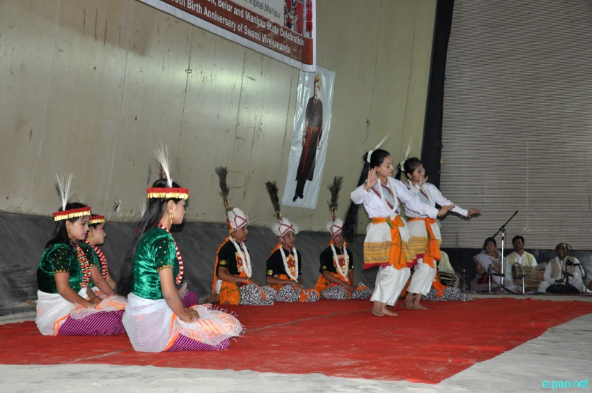 Thougal Jagoi at 150th Birth Anniversary of Swami Vivekananda at Asha-Jina Complex, Imphal :: March 19 2013