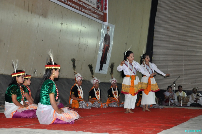 Thougal Jagoi at 150th Birth Anniversary of Swami Vivekananda at Asha-Jina Complex, Imphal :: March 19 2013