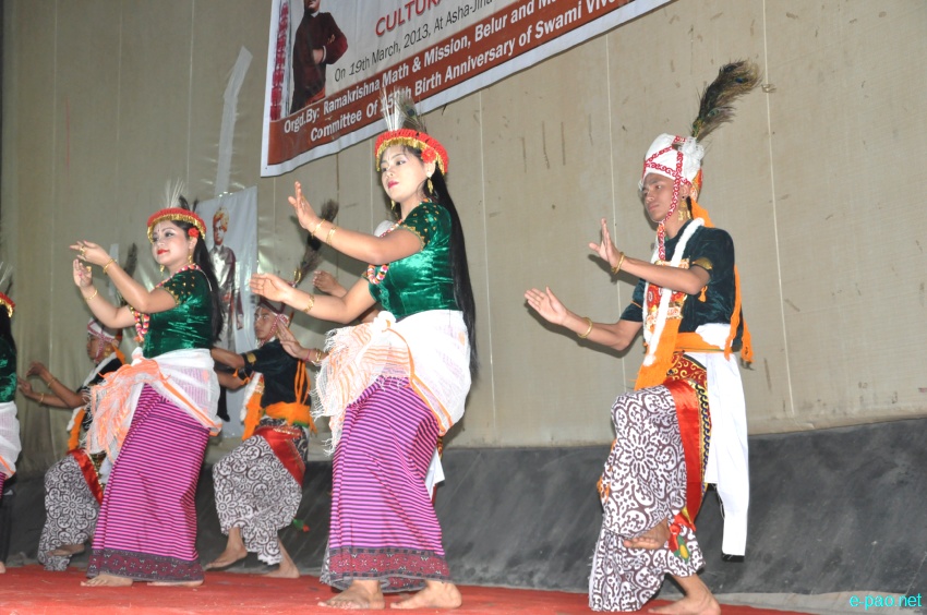 Thougal Jagoi at 150th Birth Anniversary of Swami Vivekananda at Asha-Jina Complex, Imphal :: March 19 2013