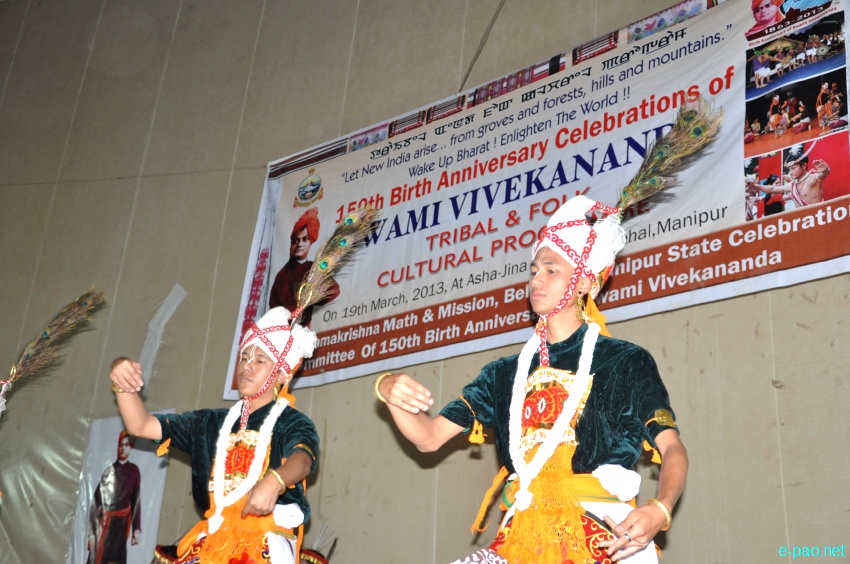Thougal Jagoi at 150th Birth Anniversary of Swami Vivekananda at Asha-Jina Complex, Imphal :: March 19 2013