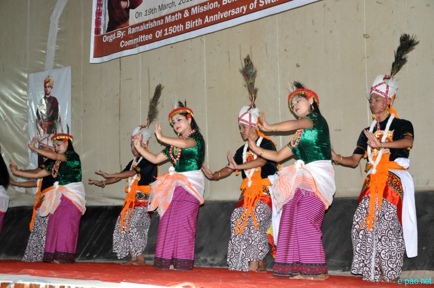 Thougal Jagoi at 150th Birth Anniversary of Swami Vivekananda at Asha-Jina Complex, Imphal :: March 19 2013