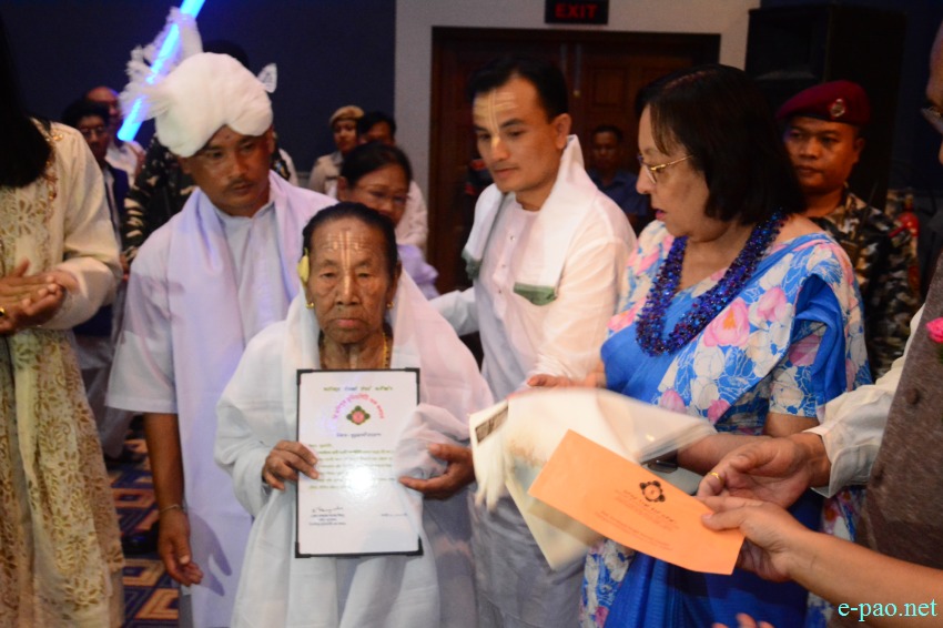 Manipur University of Culture : Foundation Day at  MFDC auditorium - Award Ceremony :: 12th August 2017