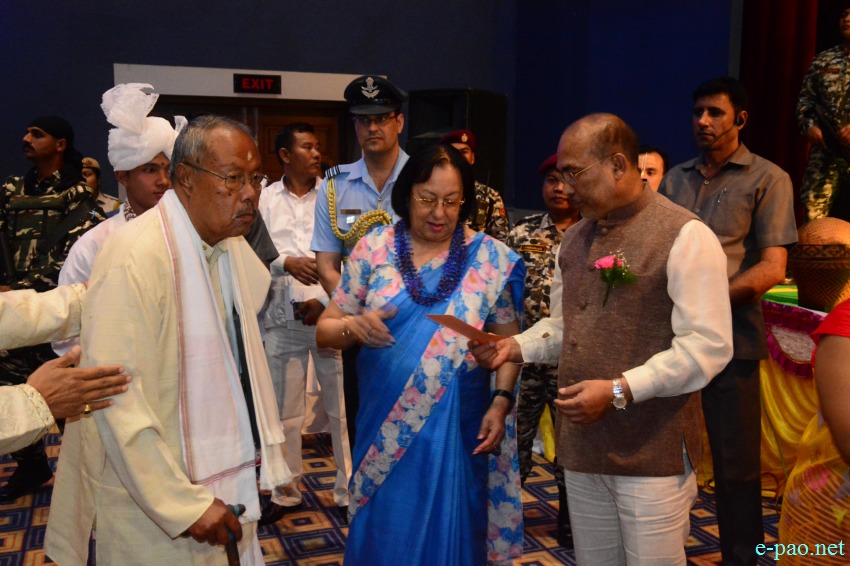 Manipur University of Culture : Foundation Day at  MFDC auditorium - Award Ceremony :: 12th August 2017