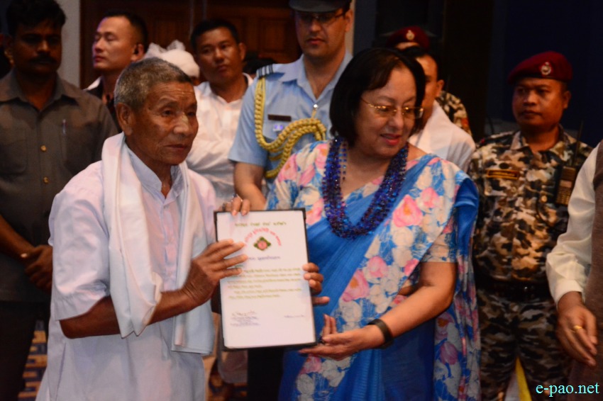 Manipur University of Culture : Foundation Day at  MFDC auditorium - Award Ceremony :: 12th August 2017