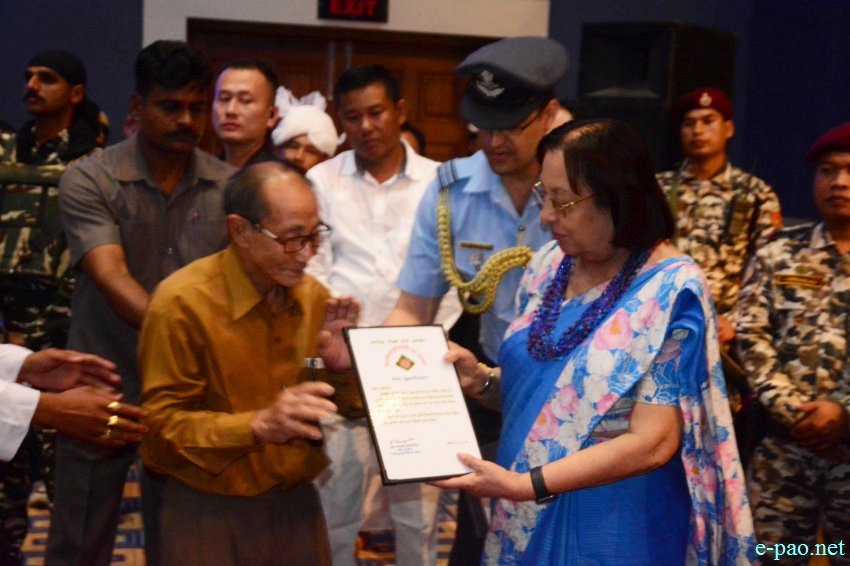 Manipur University of Culture : Foundation Day at  MFDC auditorium - Award Ceremony :: 12th August 2017