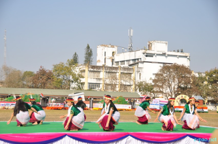 Folk Dance Festival at 'Beating of the Retreat ceremony' of 69th Republic Day :: 27th January 2018