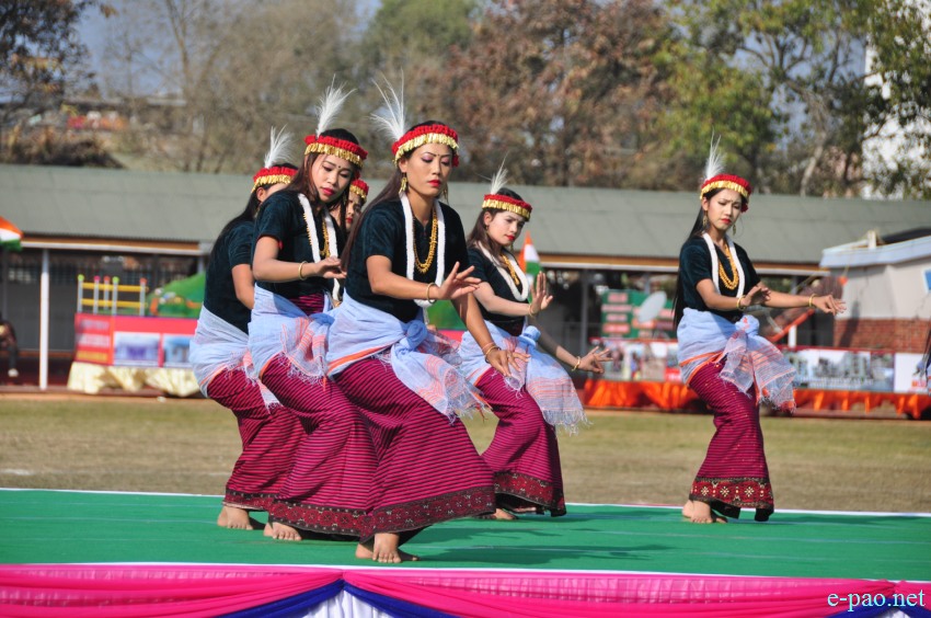 Folk Dance Festival at 'Beating of the Retreat ceremony' of 69th Republic Day :: 27th January 2018
