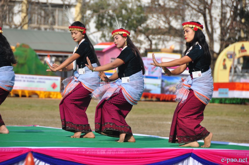 Folk Dance Festival at 'Beating of the Retreat ceremony' of 69th Republic Day :: 27th January 2018