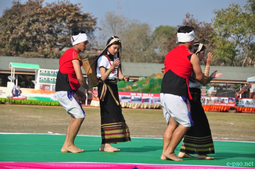 Folk Dance Festival at 'Beating of the Retreat ceremony' of 69th Republic Day :: 27th January 2018