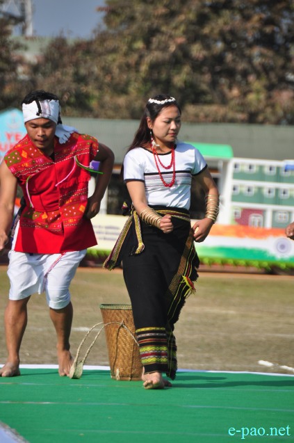 Folk Dance Festival at 'Beating of the Retreat ceremony' of 69th Republic Day :: 27th January 2018
