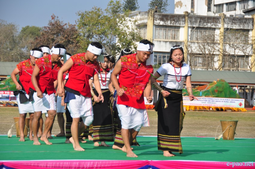 Folk Dance Festival at 'Beating of the Retreat ceremony' of 69th Republic Day :: 27th January 2018
