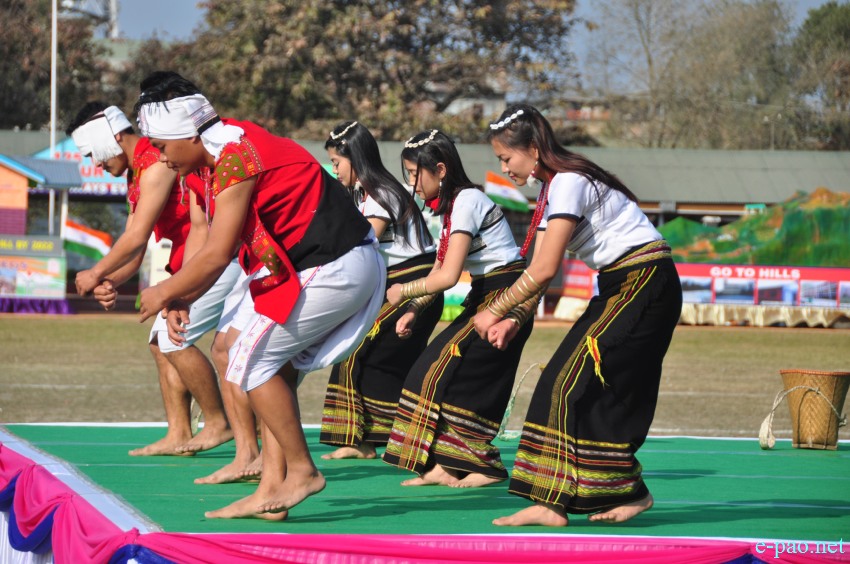 Folk Dance Festival at 'Beating of the Retreat ceremony' of 69th Republic Day :: 27th January 2018