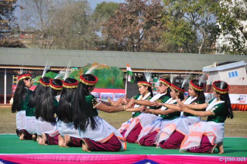 Folk Dance Festival at 'Beating of the Retreat ceremony' of 69th Republic Day :: 27th January 2018