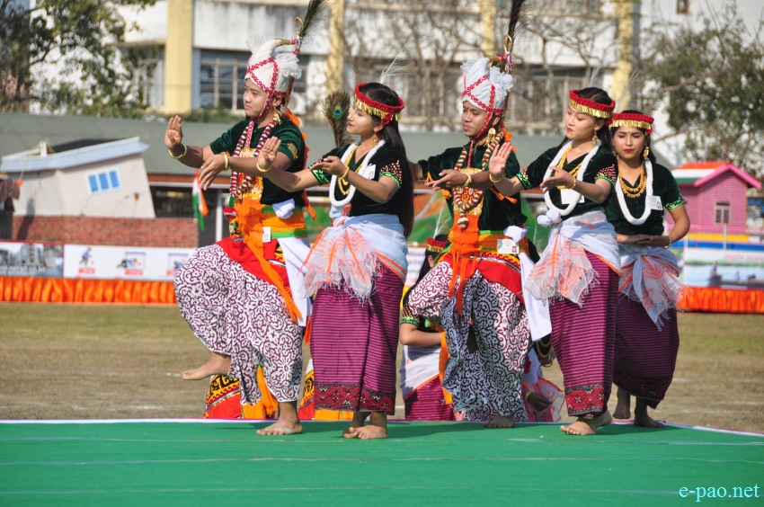 Folk Dance Festival at 'Beating of the Retreat ceremony' of 69th Republic Day :: 27th January 2018