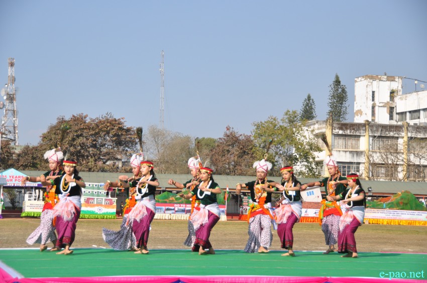 Folk Dance Festival at 'Beating of the Retreat ceremony' of 69th Republic Day :: 27th January 2018