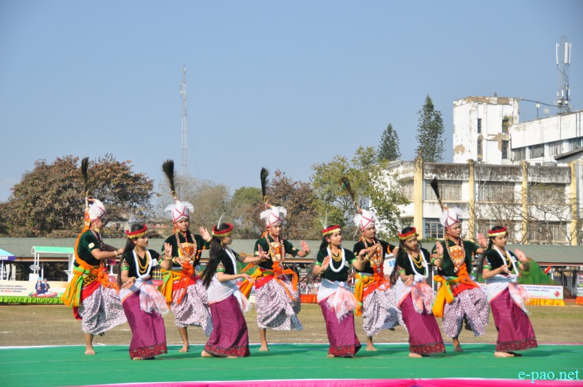 Folk Dance Festival at 'Beating of the Retreat ceremony' of 69th Republic Day :: 27th January 2018