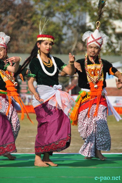 Folk Dance Festival at 'Beating of the Retreat ceremony' of 69th Republic Day :: 27th January 2018