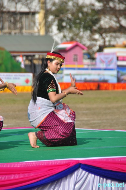 Folk Dance Festival at 'Beating of the Retreat ceremony' of 69th Republic Day :: 27th January 2018