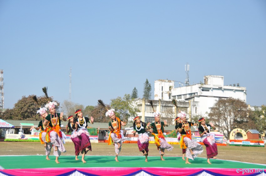Folk Dance Festival at 'Beating of the Retreat ceremony' of 69th Republic Day :: 27th January 2018