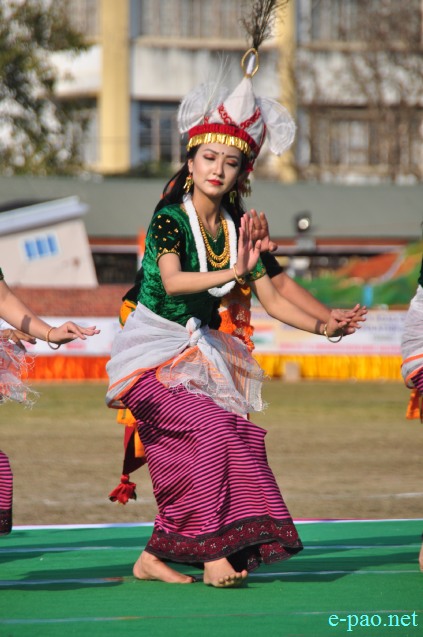 Folk Dance Festival at 'Beating of the Retreat ceremony' of 69th Republic Day :: 27th January 2018