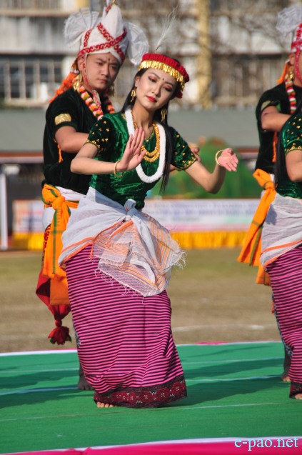 Folk Dance Festival at 'Beating of the Retreat ceremony' of 69th Republic Day :: 27th January 2018
