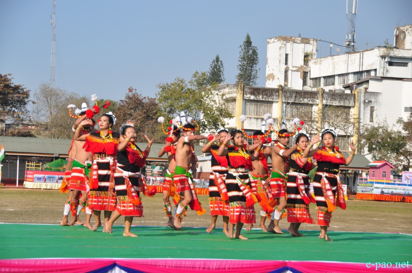 Folk Dance Festival at 'Beating of the Retreat ceremony' of 69th Republic Day :: 27th January 2018