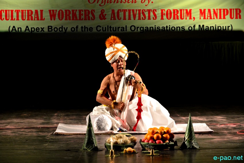 3 Days Cultural Fest of Manipur at Homnengshang Auditorium at Changangei Ucheckon :: 15 January 2021