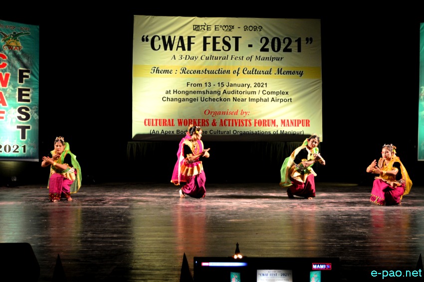 3 Days Cultural Fest of Manipur at Homnengshang Auditorium at Changangei Ucheckon :: 15 January 2021