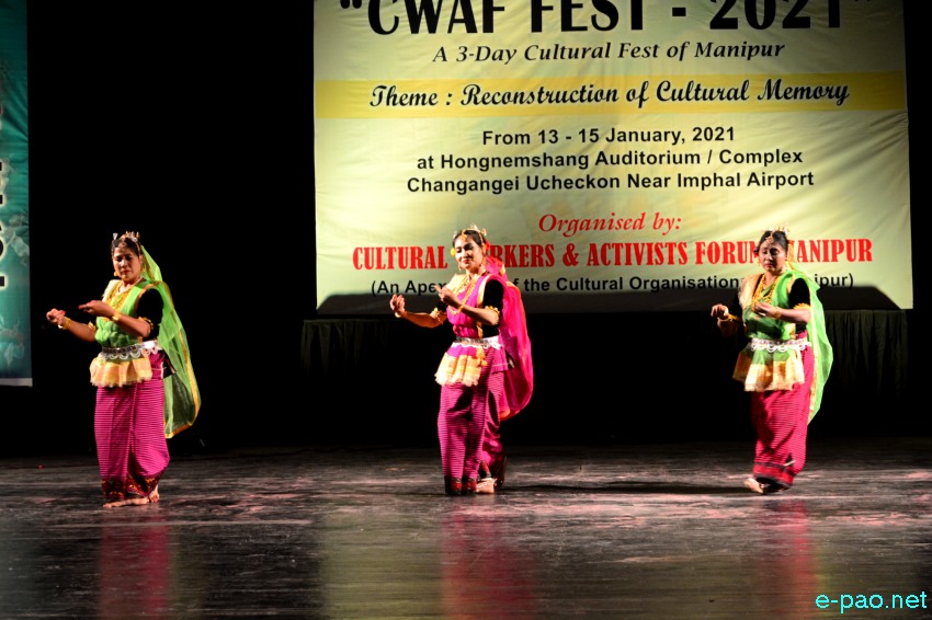 3 Days Cultural Fest of Manipur at Homnengshang Auditorium at Changangei Ucheckon :: 15 January 2021