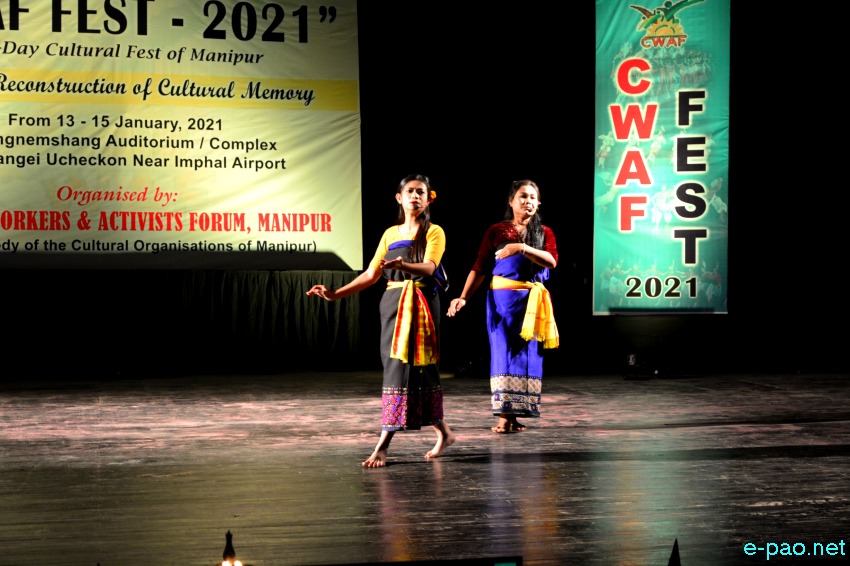 3 Days Cultural Fest of Manipur at Homnengshang Auditorium at Changangei Ucheckon :: 15 January 2021