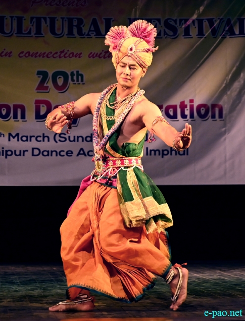 20th Foundation day celebration of TAPASYA at JN Manipur Dance Academy Imphal :: 07 March, 2021