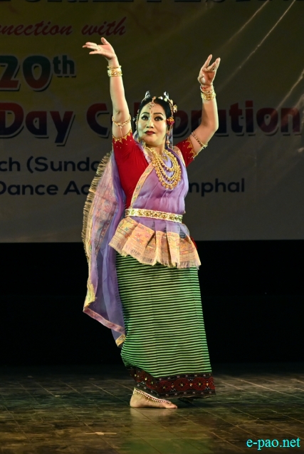 20th Foundation day celebration of TAPASYA at JN Manipur Dance Academy Imphal :: 07 March, 2021