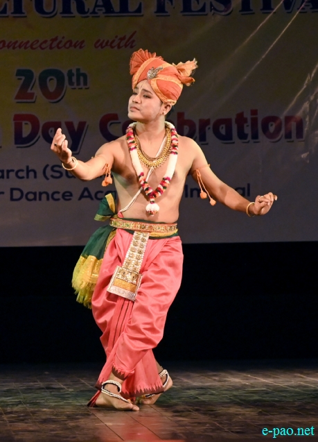 20th Foundation day celebration of TAPASYA at JN Manipur Dance Academy Imphal :: 07 March, 2021