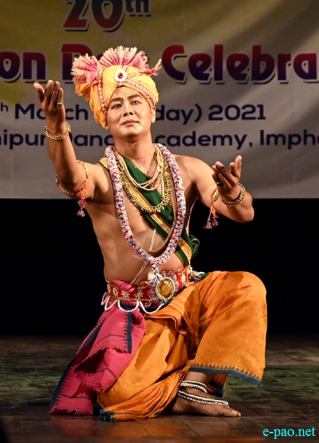 20th Foundation day celebration of TAPASYA at JN Manipur Dance Academy Imphal :: 07 March, 2021