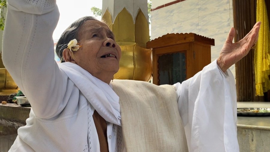 Yumlembam Gambhini Devi, a revered octogenarian luminary in Nat Sankirtana :: December 2023