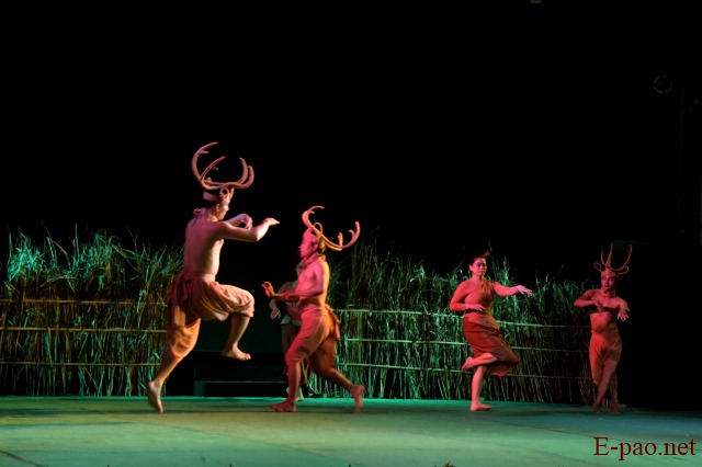 Natambakta : A Choreographic play by artiste, gurus and students of JNMDA at Imphal :: 29 April 2023