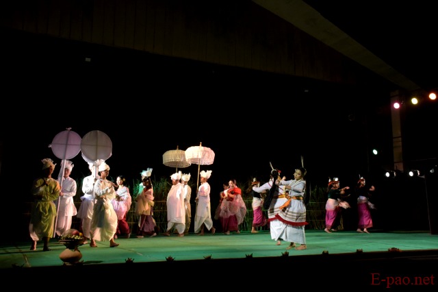 Natambakta : A Choreographic play by artiste, gurus and students of JNMDA at Imphal :: 29 April 2023