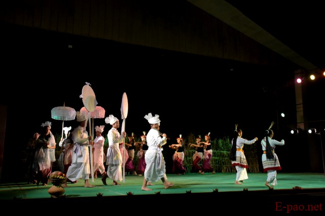Natambakta : A Choreographic play by artiste, gurus and students of JNMDA at Imphal :: 29 April 2023