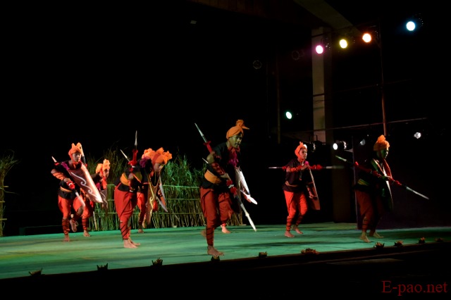 Natambakta : A Choreographic play by artiste, gurus and students of JNMDA at Imphal :: 29 April 2023