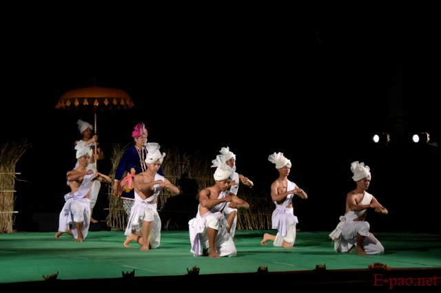 Natambakta : A Choreographic play by artiste, gurus and students of JNMDA at Imphal :: 29 April 2023