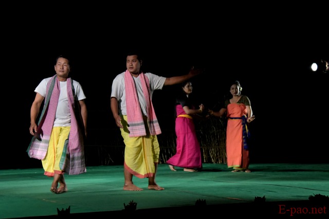 Natambakta : A Choreographic play by artiste, gurus and students of JNMDA at Imphal :: 29 April 2023