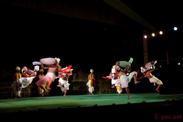 Natambakta : A Choreographic play by artiste, gurus and students of JNMDA at Imphal :: 29 April 2023