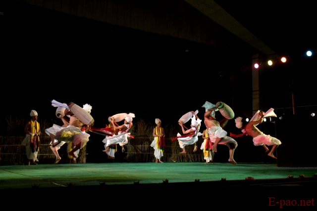 Natambakta : A Choreographic play by artiste, gurus and students of JNMDA at Imphal :: 29 April 2023