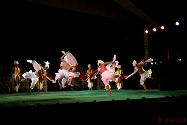 Natambakta : A Choreographic play by artiste, gurus and students of JNMDA at Imphal :: 29 April 2023