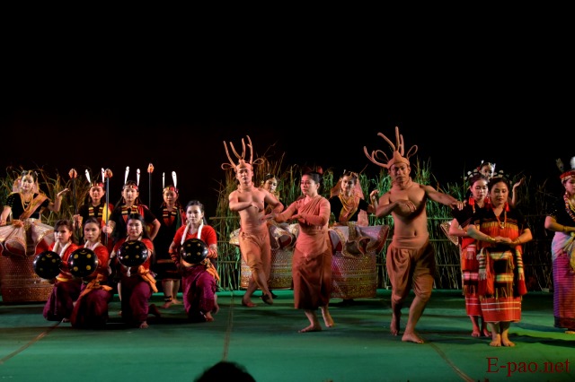 Natambakta : A Choreographic play by artiste, gurus and students of JNMDA at Imphal :: 29 April 2023
