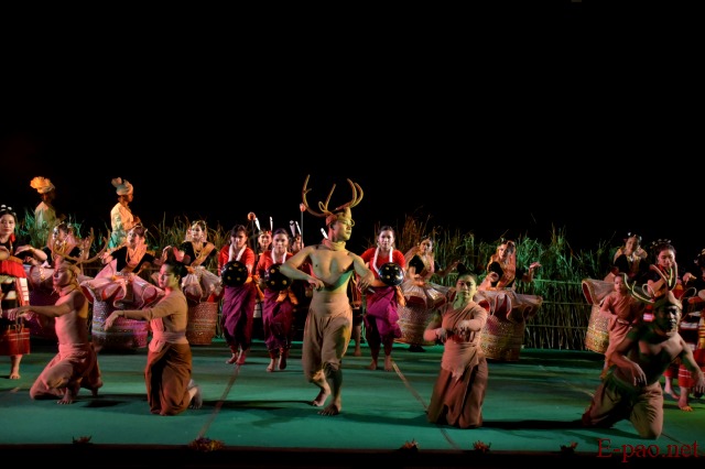 Natambakta : A Choreographic play by artiste, gurus and students of JNMDA at Imphal :: 29 April 2023