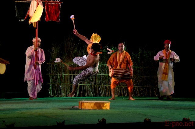 Natambakta : A Choreographic play by artiste, gurus and students of JNMDA at Imphal :: 29 April 2023