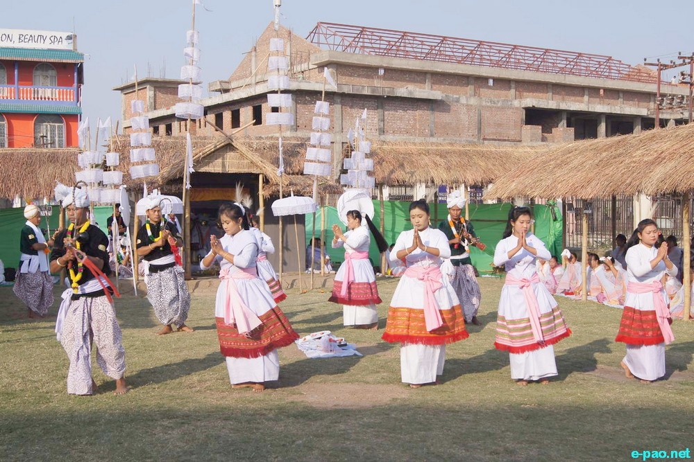Umanglai Haraoba (Kanglei) Festival at Iboyaima Shumang Leela Shanglen Palace Compound :: 14 February 2015
